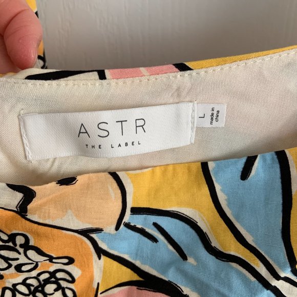 Astr Floral Mini Dress - Multicolor - Picture 14 of 16